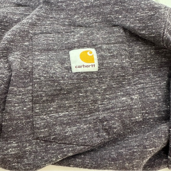 Carhartt Loose Fit Tee - Heathered Plum - Men’s Large - Like New - Picture 3 of 5